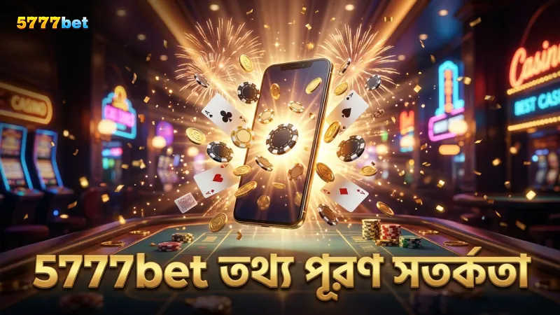 5777bet অ্যাকাউন্ট রেজিস্টার সময় সতর্ক থাকুন তথ্য পূরণে