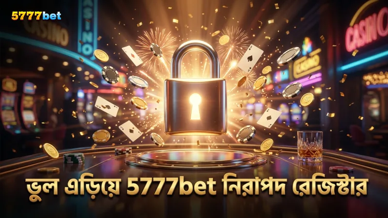 ভুল তথ্য এড়িয়ে 5777bet নিরাপদে রেজিস্টার করুন