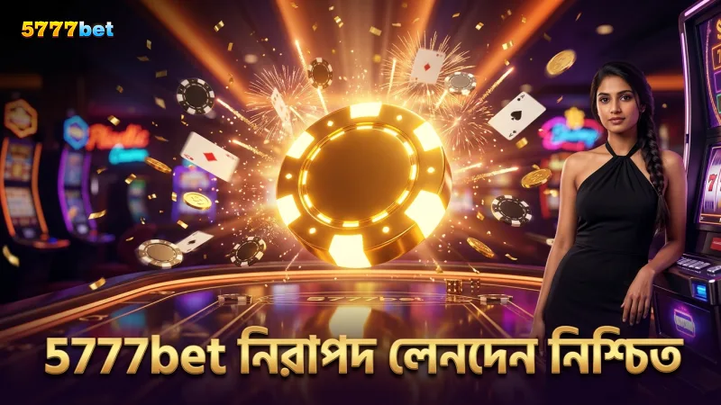 5777bet নিরাপদ লেনদেন ও দায়িত্বশীল গেমিং নীতির প্রতিশ্রুতি