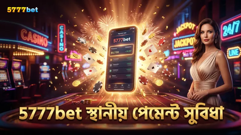 5777bet প্ল্যাটফর্মে স্থানীয় পেমেন্ট অপশন এবং লেনদেনের গতি