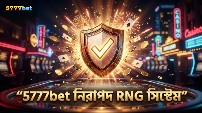 পরীক্ষিত RNG সিস্টেমের মাধ্যমে 5777bet-এ নিরাপদ খেলার নিশ্চয়তা