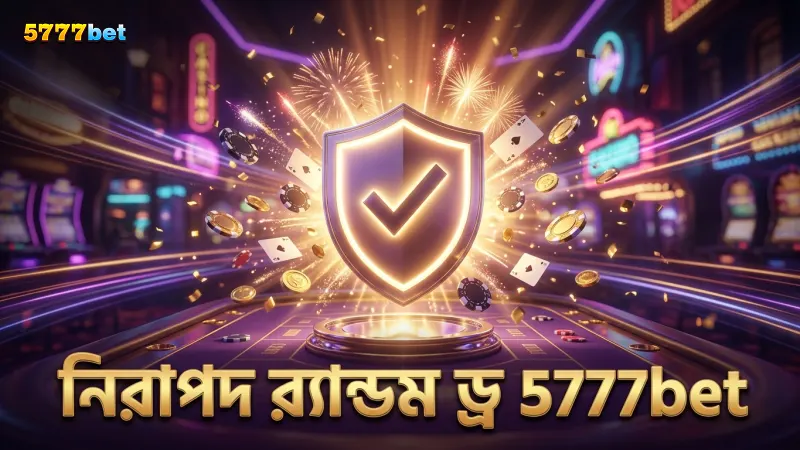 র্যান্ডম কালার ড্র যাচাই করে নিরাপত্তা নিশ্চিত করে 5777bet।