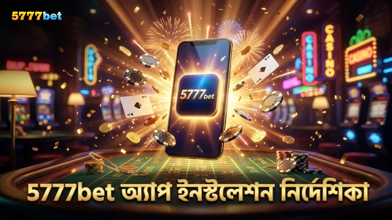 অ্যান্ড্রয়েড ও iOS ডিভাইসে 5777bet অ্যাপ ইনস্টলেশন ধাপগুলি