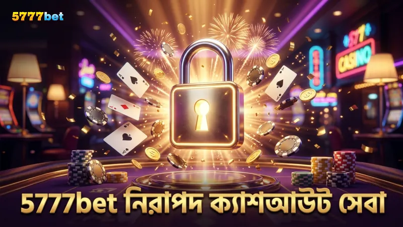 5777bet এর নিরাপদ ক্যাশআউট সুবিধা দ্রুত ব্যবহার করুন