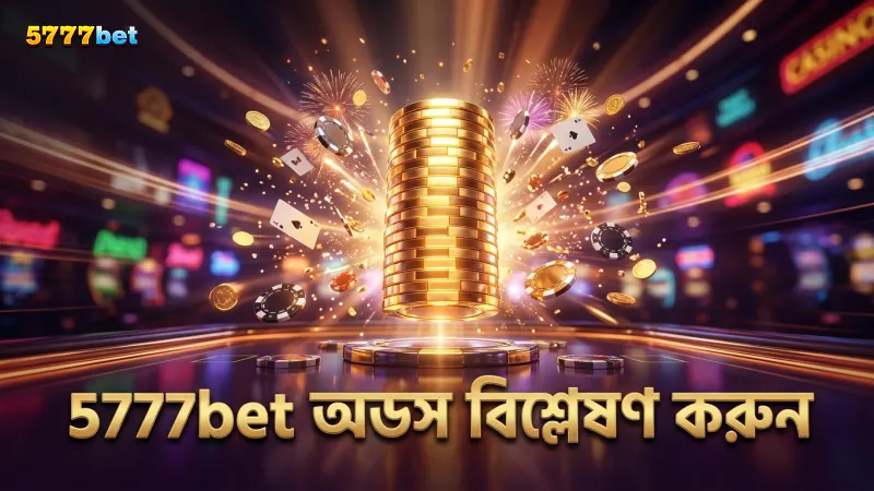 5777bet এর পরিসংখ্যানভিত্তিক অডস বিশ্লেষণ অনুসরণ করুন