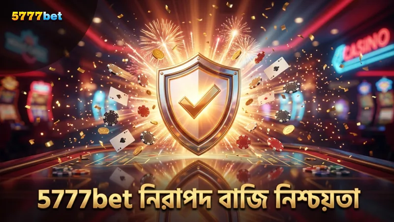 লাইসেন্স ও আরটিপি যাচাইয়ে 5777bet বিশ্বস্ত।