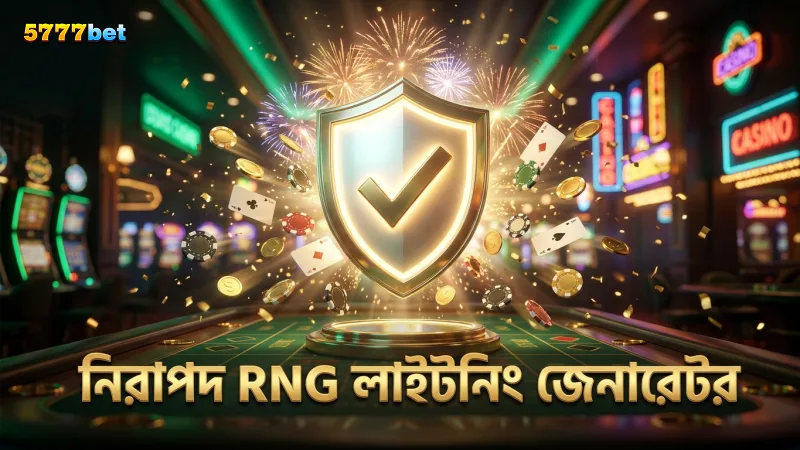 লাইটনিং জেনারেটরের RNG সার্টিফিকেশন নিশ্চিত করে নিরাপত্তা।