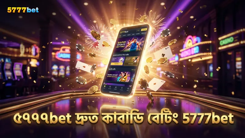 ৫৭৭৭bet এর প্ল্যাটফর্মে দ্রুত কাবাডি প্রোলিগ বেটিং সুবিধা