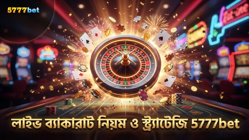 লাইভ ব্যাকারাটের মূল নিয়ম ও স্ট্র্যাটেজি বোঝার গুরুত্ব