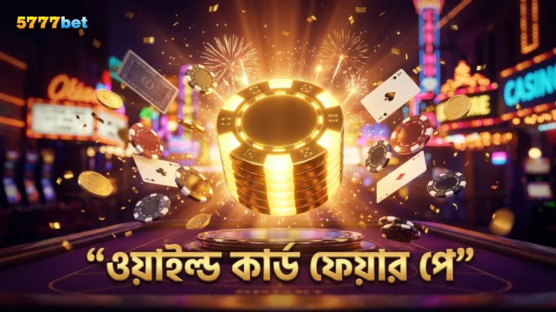 ওয়াইল্ড কার্ড ট্রিগার ফেয়ার পে-আউট নিশ্চিত করে।