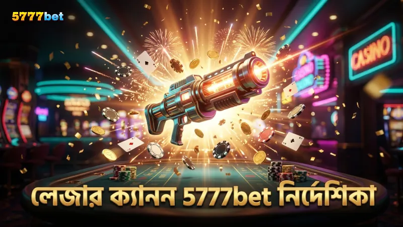 লেজার ক্যানন ফিচারের সঠিক ব্যবহার নিয়ে 5777bet নির্দেশিকা।