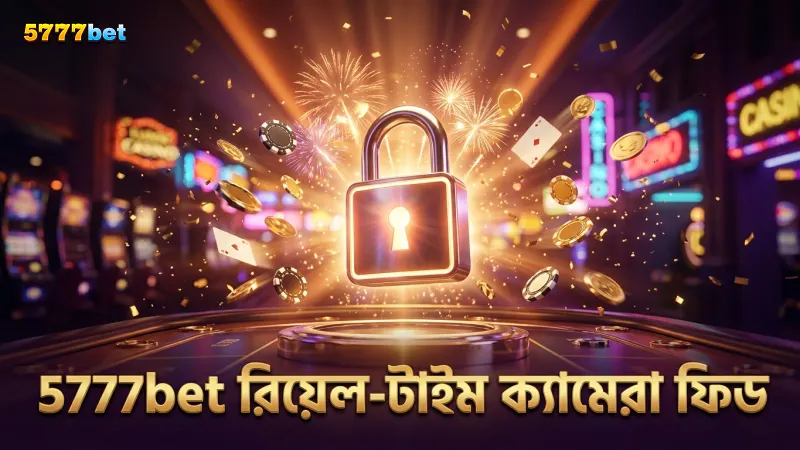 5777bet এর রিয়েল-টাইম ক্যামেরা ফিড গেমের বিশ্বাসযোগ্যতা বাড়ায়