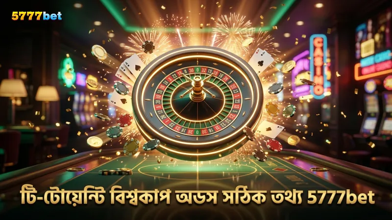 টি-টোয়েন্টি বিশ্বকাপ অডসের সঠিক ধারণা স্পষ্ট করে।