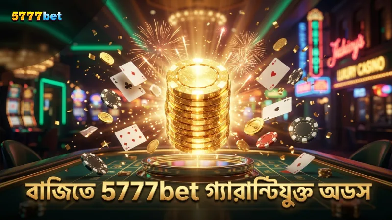 5777bet বাজির জন্য বাস্তবসম্মত অডস প্রদান করে।