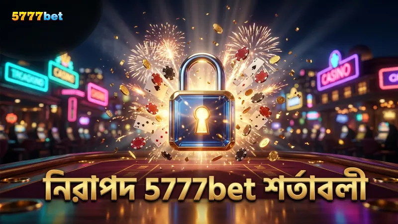 শর্তাবলী স্পষ্ট থাকায় 5777bet ব্যবহারকারীরা নিরাপদ থাকেন