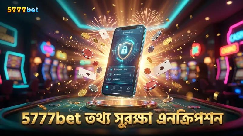 5777bet এর এনক্রিপশন নিরাপত্তা প্লেয়ারের তথ্য সুরক্ষিত রাখে